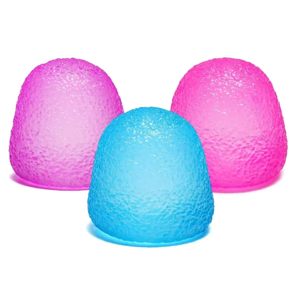 Textured Squishy Squeeze Toy | Malt Sugar Filled Stress Cube Fidget Toy